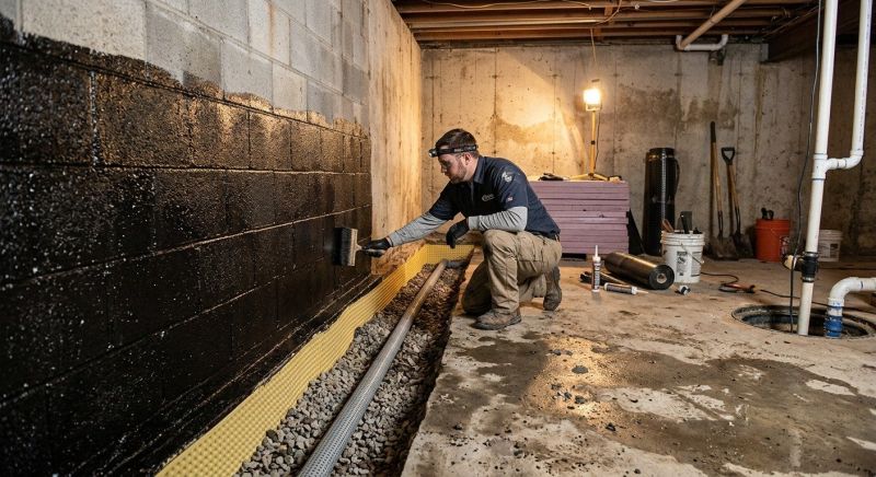 Wet Basement Repair in Columbus, OH