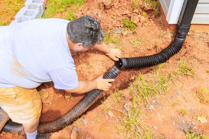Installation of Drainage Pipes